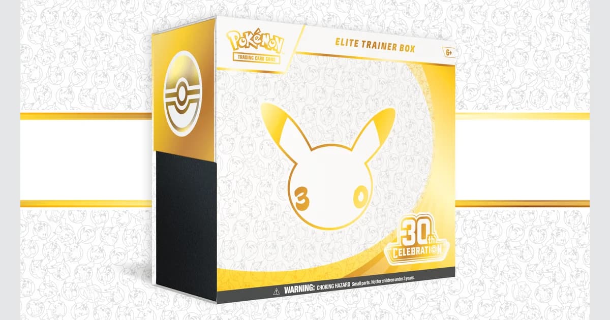 Preview: 30th Celebration Elite Trainer Box: 9 Packs, MSRP, Promo (Guides)